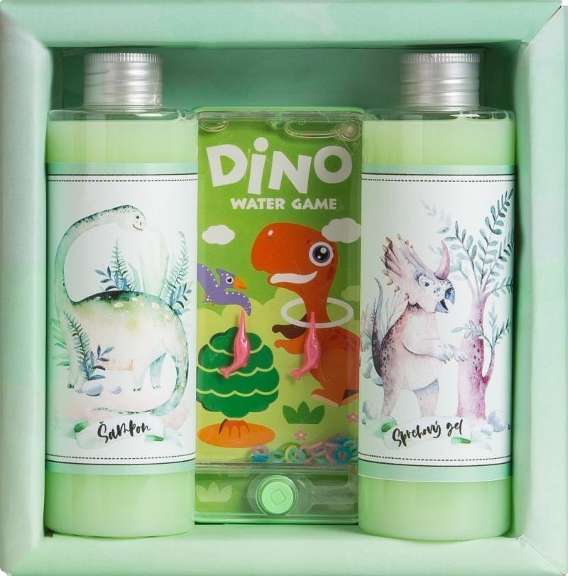 Kosmetická sada pro děti DINO sprchový gel šampon hra