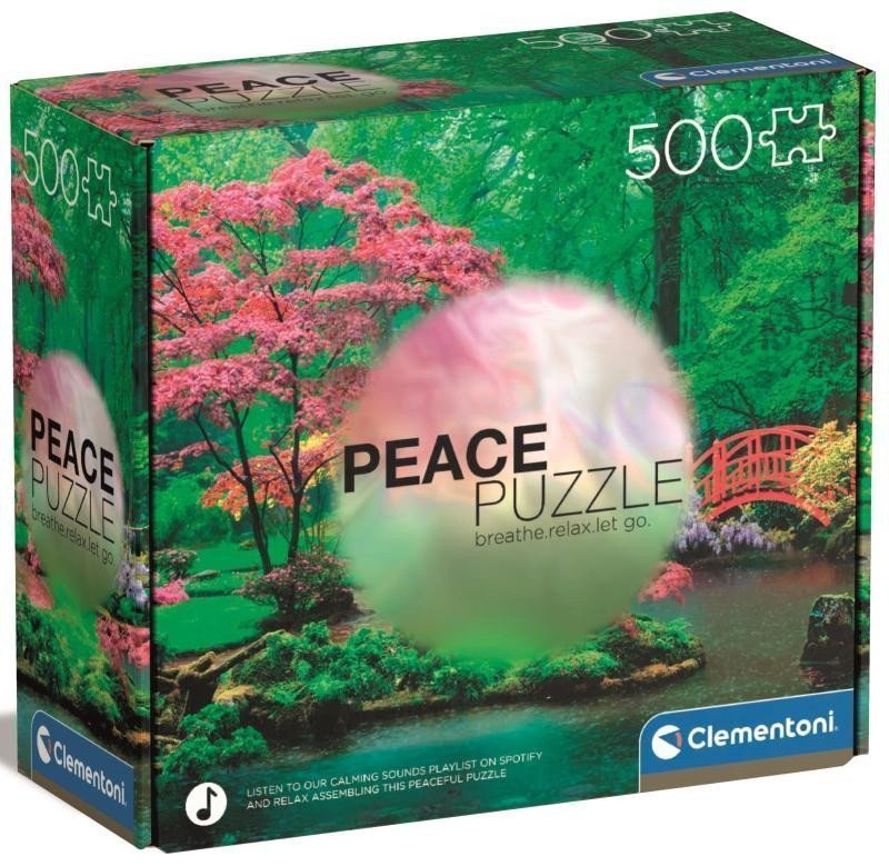 Puzzle Peace Konejšivé kapky deště 500 dílků