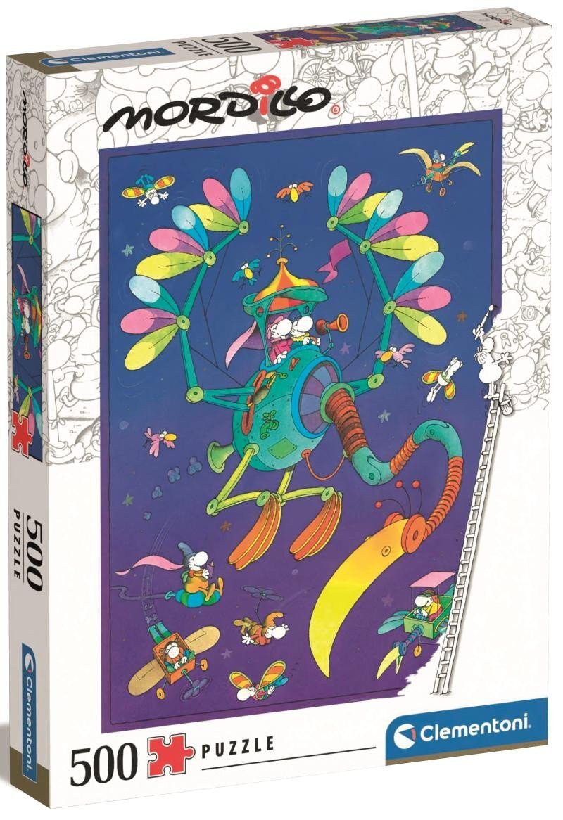 Puzzle Mordillo Cesta 500 dílků
