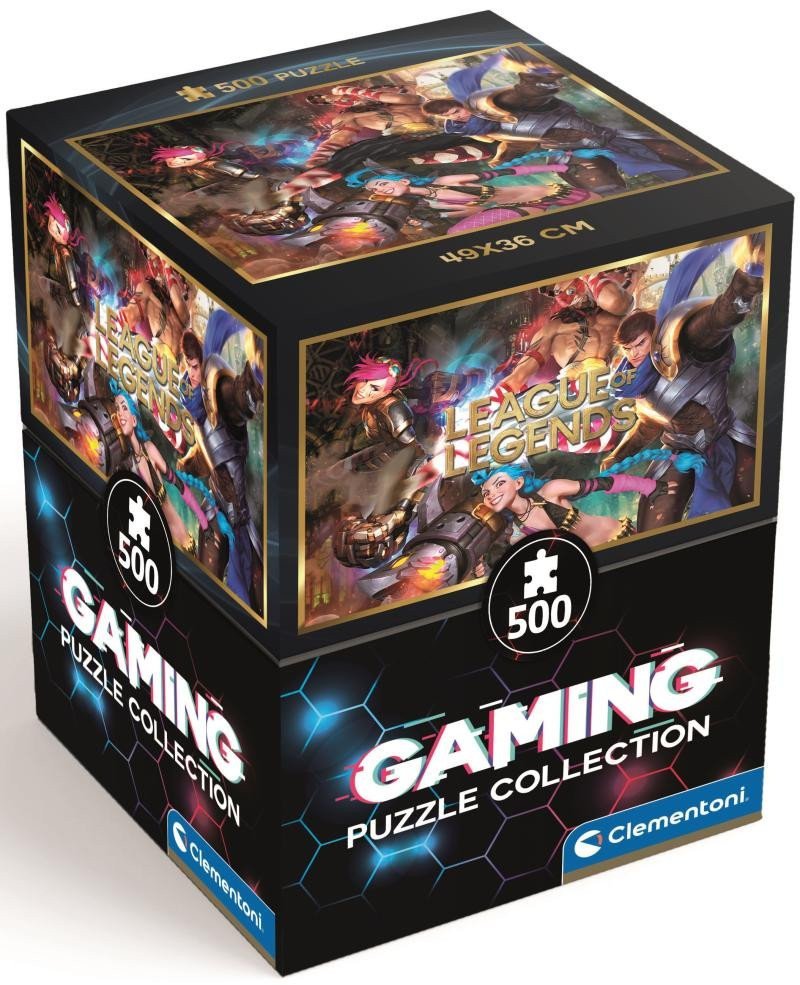 Puzzle League of Legends 500 dílků Cube