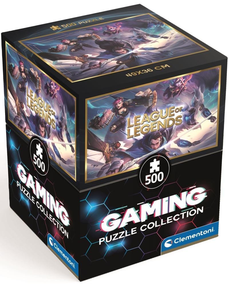 Puzzle League of Legends 500 dílků Cube