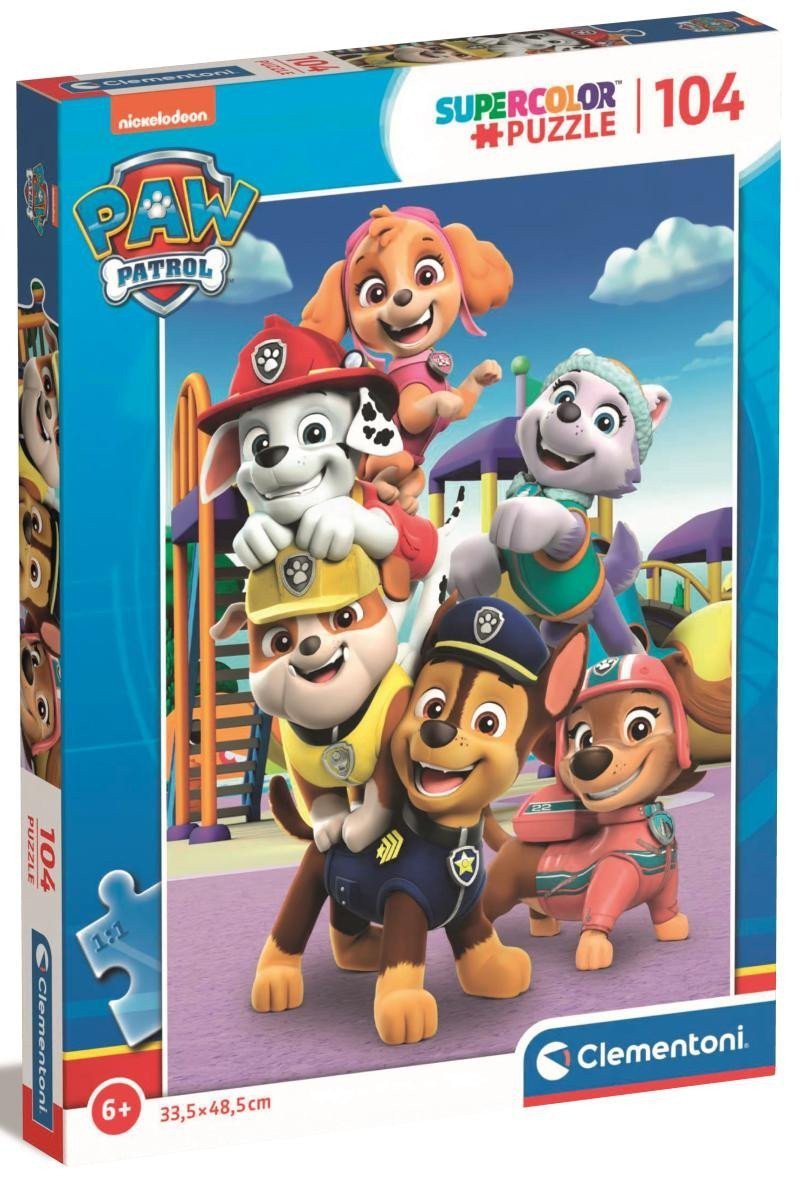 Puzzle Super Paw Patrol 104 dílků