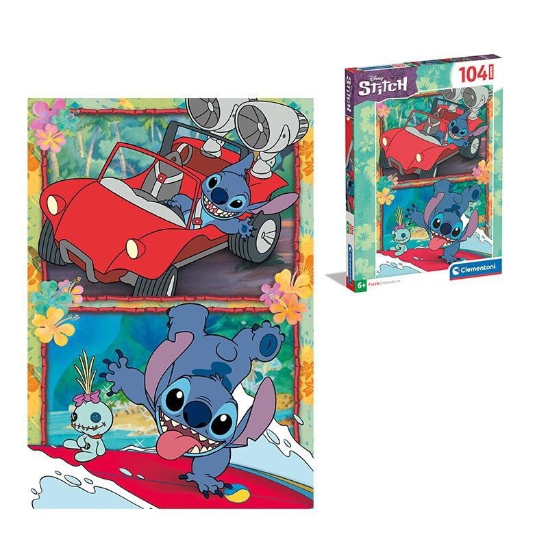 Puzzle Super Stitch 104 dílků