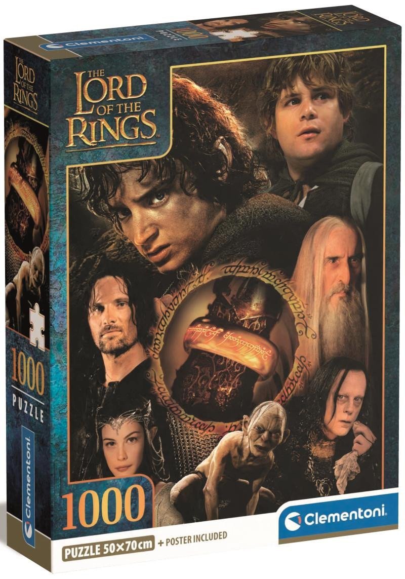 Puzzle Pán prstenů 1000 dílků