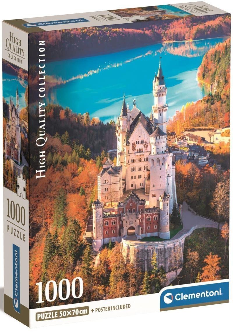 Puzzle Neuschwastein 1000 dílků