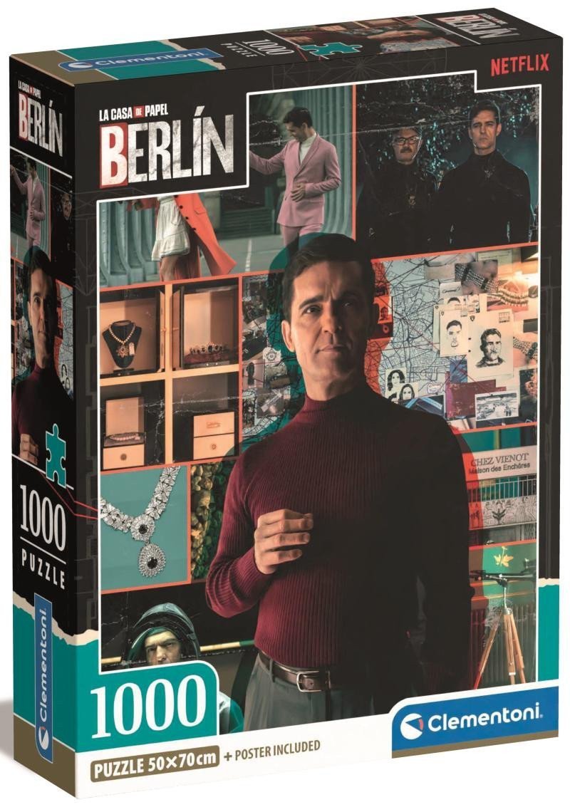 Puzzle La Casa de Papel Berlín - Mám plán 1000 dílků