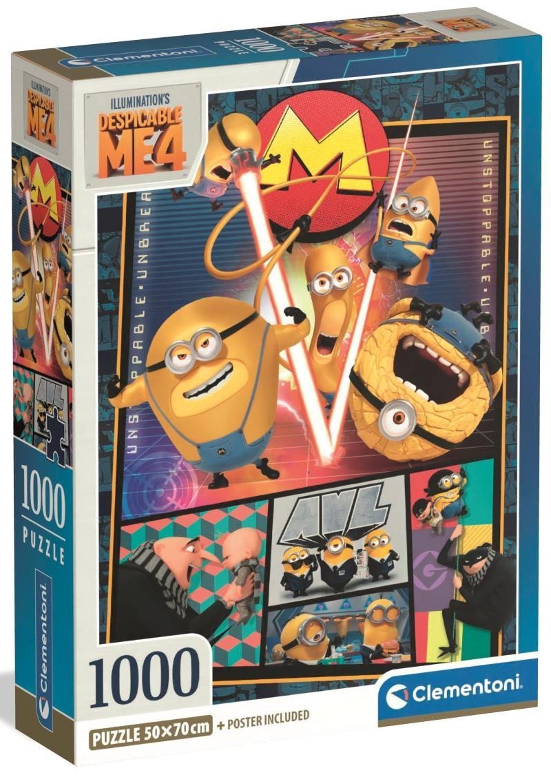 Puzzle Já padouch 4 1000 dílků