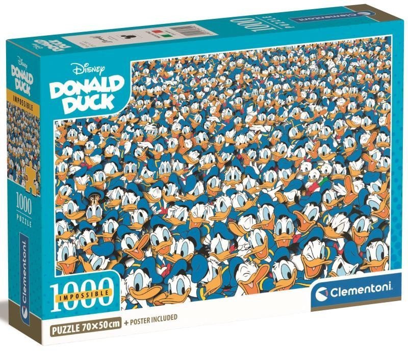 Puzzle Impossible Kačer Donald 1000 dílků