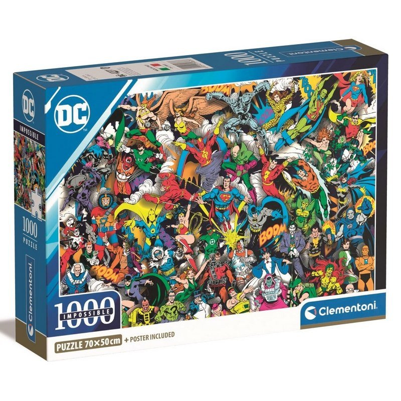 Puzzle Impossible DC Comics 1000 dílků