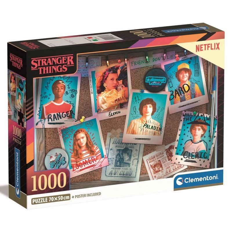 Puzzle Stranger Things Nástěnka 1000 dílků