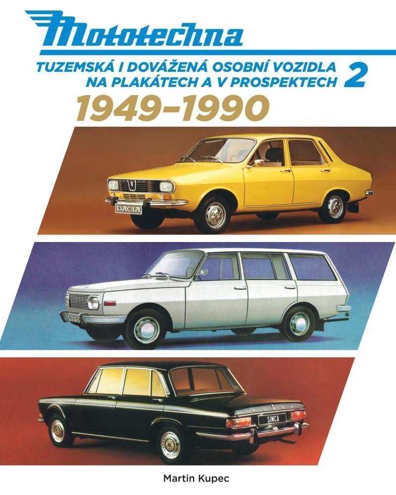 Mototechna 2 - Tuzemská i dovážená osobní vozidla na plakátech a v prospektech 1949-1990 – Kupec Martin