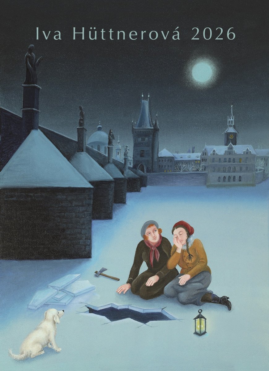 Kalendář 2026 Iva Hüttnerová - nástěnný