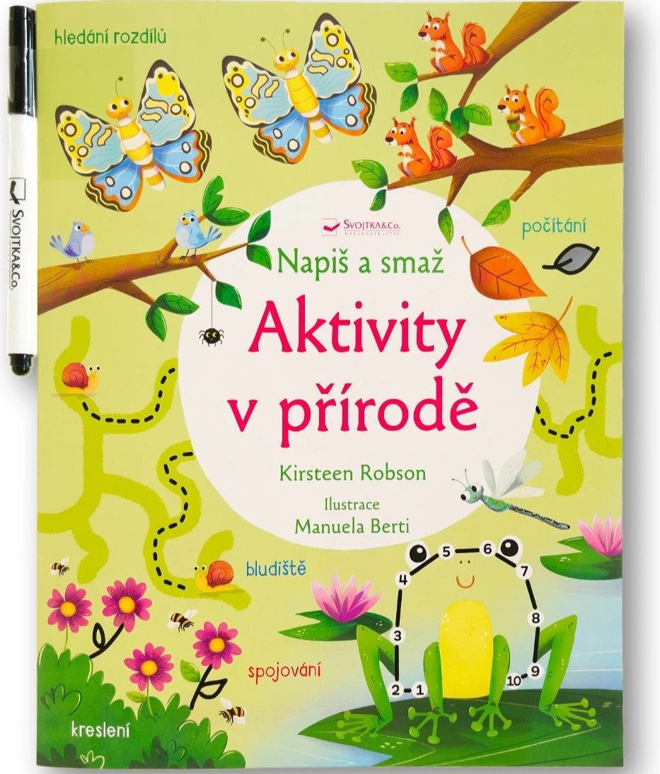 Napiš a smaž Aktivity v přírodě – Robson Kirsteen