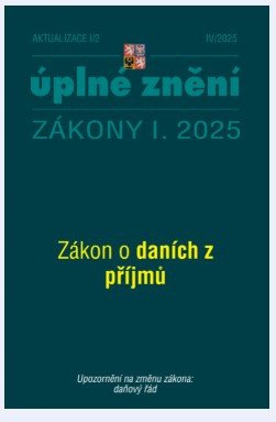Aktualizace I2 2025 - Daně z příjmů