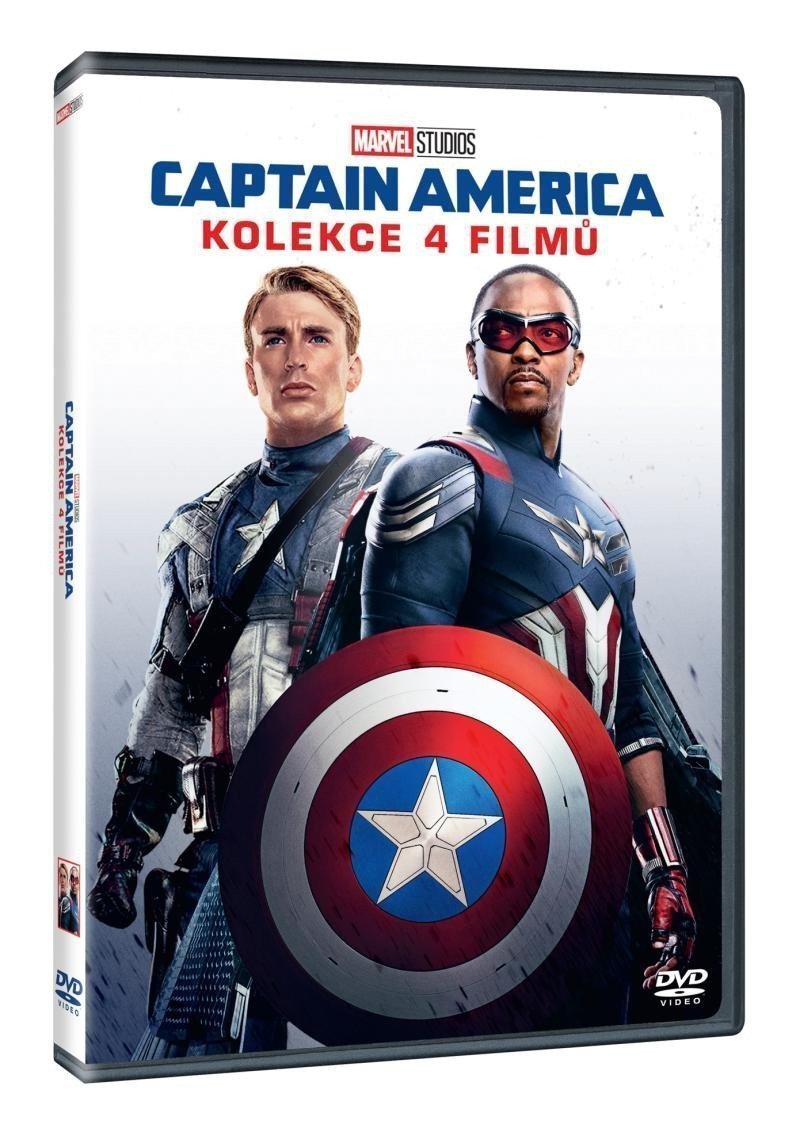 Captain America kolekce 1-4 4DVD