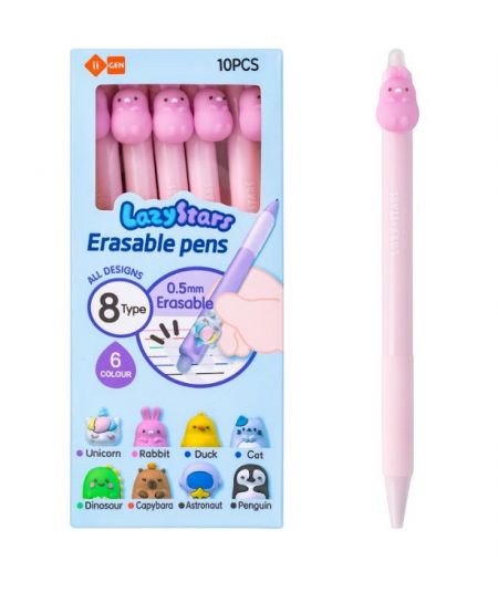 Gumovací gelové pero Králík