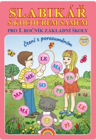Slabikář s kocourem Samem pro 1. ročník ZŠ, Čtení s porozuměním (mechová vazba) – Andrýsková Lenka (2025)