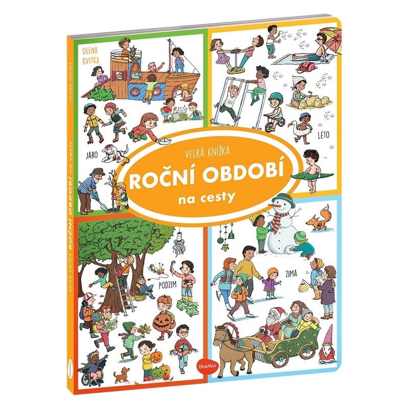 Velká knížka Roční období na cesty – Kvitka Olena