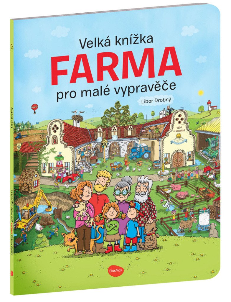 Velká knížka Farma pro malé vypravěče – Viltová Alena