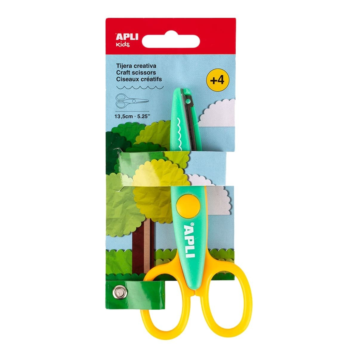 APLI kreativní nůžky - vlnky