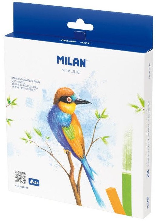 Jemné pastely MILAN Art - sada 24 ks