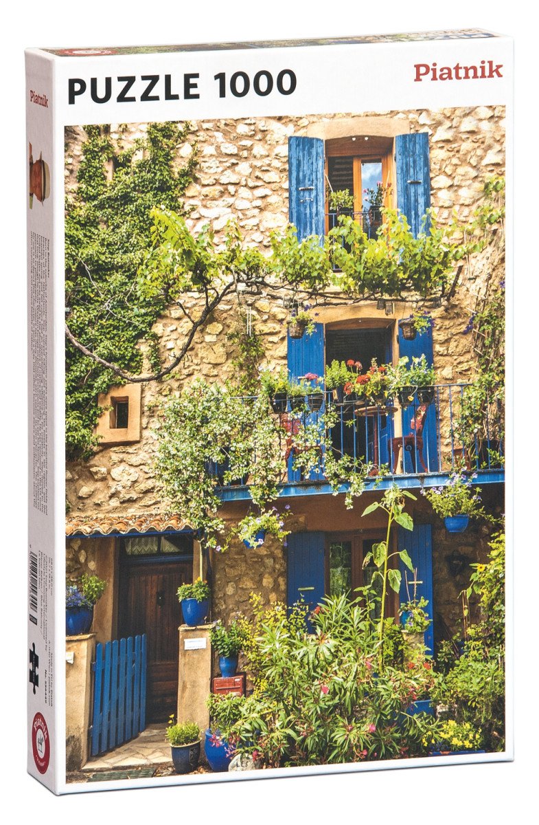 Puzzle Modrý balkon 1000 dílků