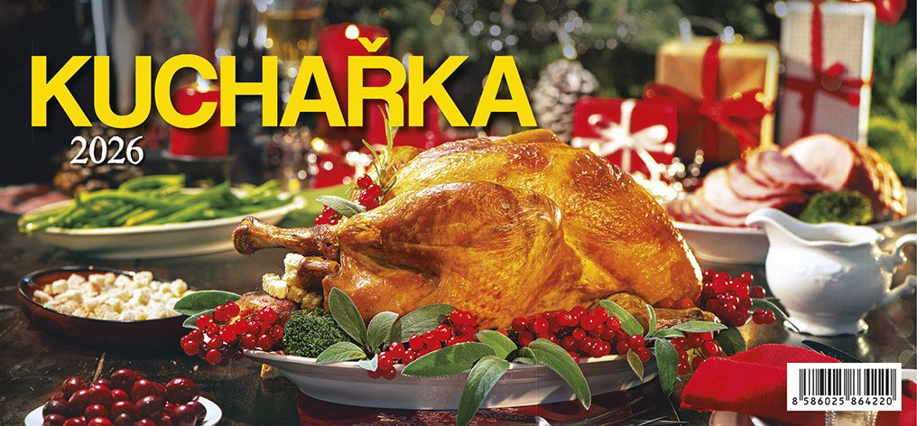 Kalendář 2026 Kuchařka stolní 297 x 138 cm