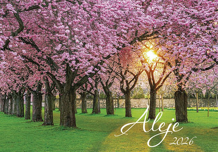 Kalendář 2026 Aleje nástěnný 485 x 34 cm