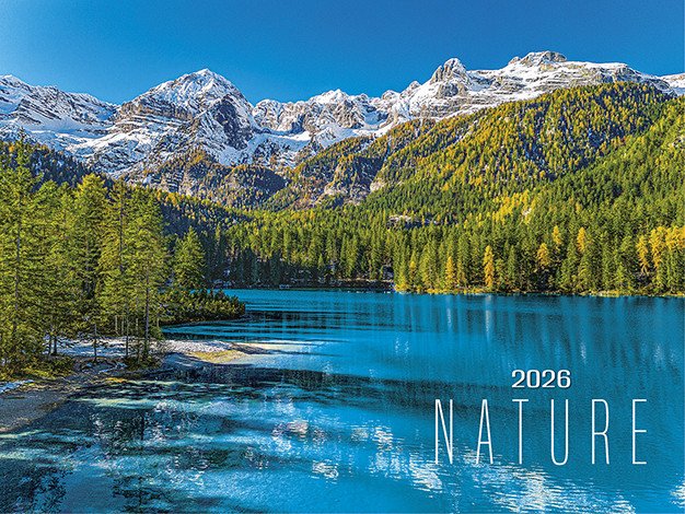 Kalendář 2026 Nature nástěnný 56 x 42 cm