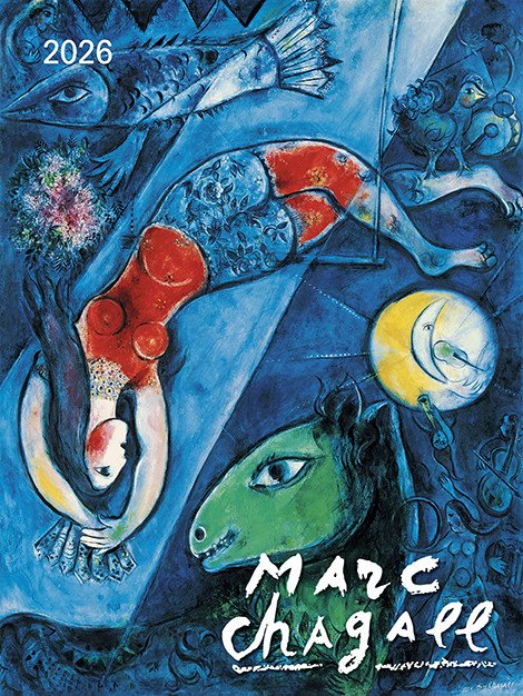 Kalendář 2026 Marc Chagall nástěnný 42 x 56 cm