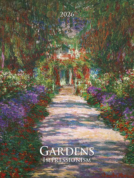 Kalendář 2026 Gardens Impressionism nástěnný 42 x 56 cm