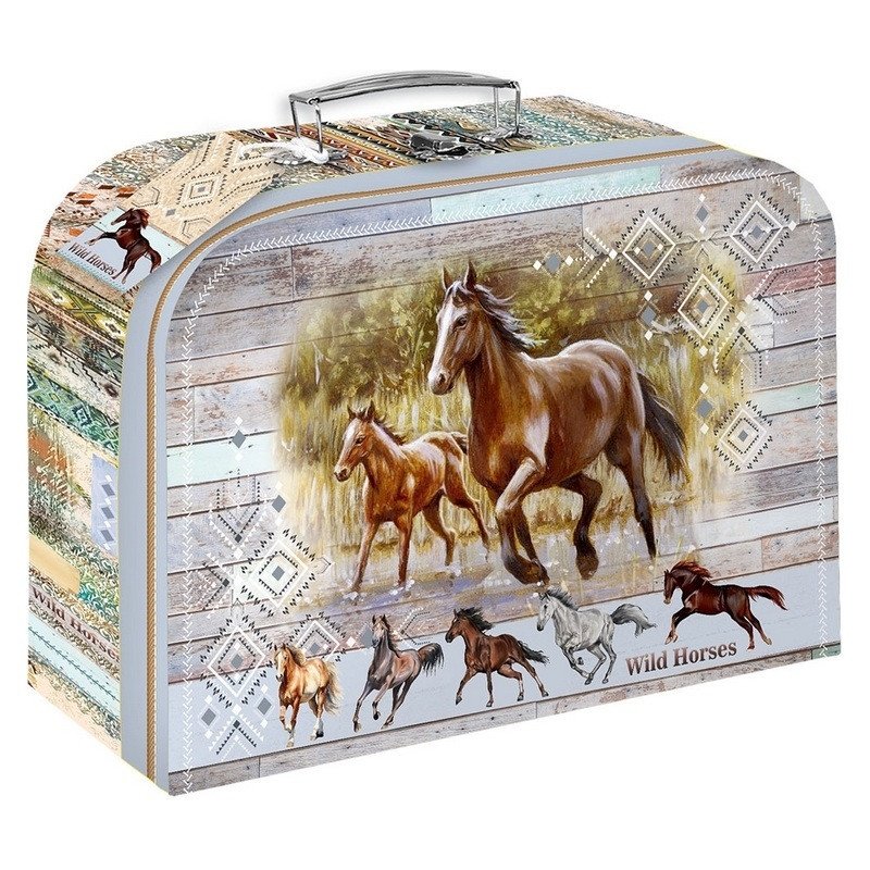 Školní kufřík vel 35 Wild horses