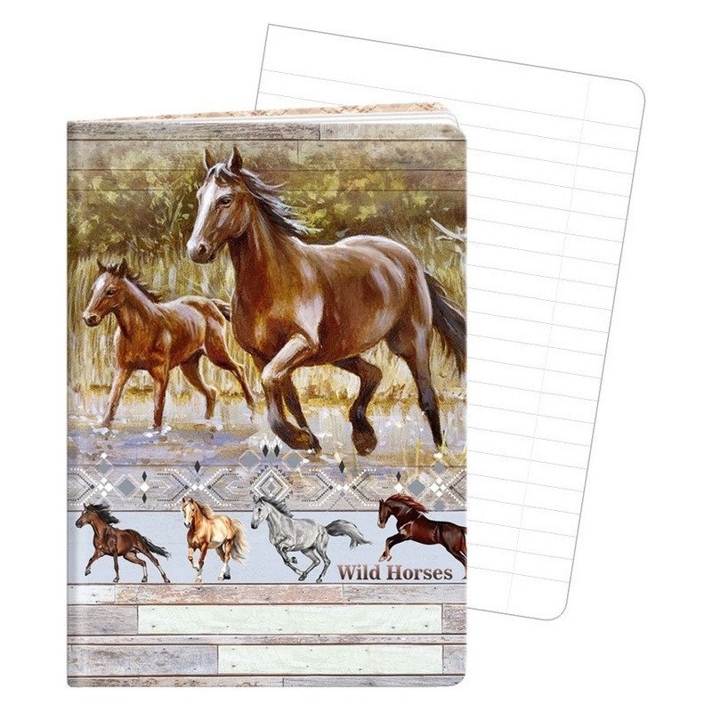 Sešit A6 40 listů typ 644 Wild horses