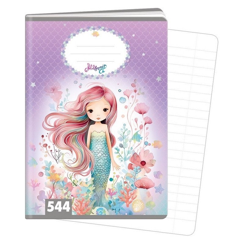 Sešit A5 40 listů typ 544 Mermaid