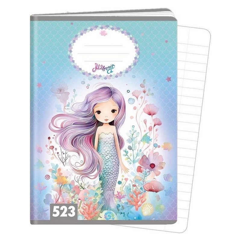 Sešit A5 20 listů typ 523 Mermaid