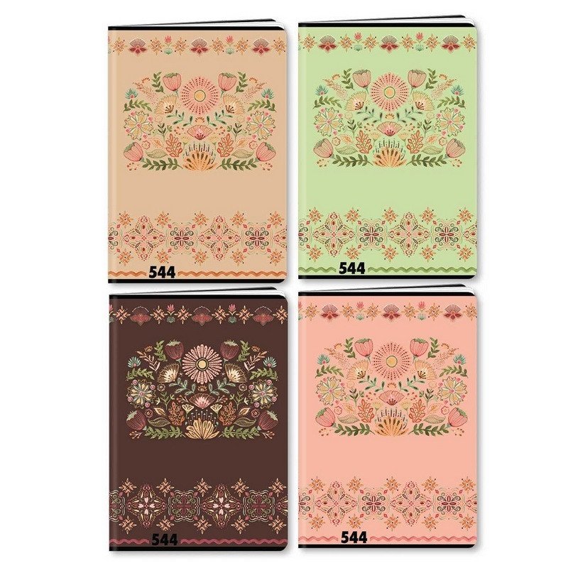 Sešit A5 40 listů typ 544 Floral Scape