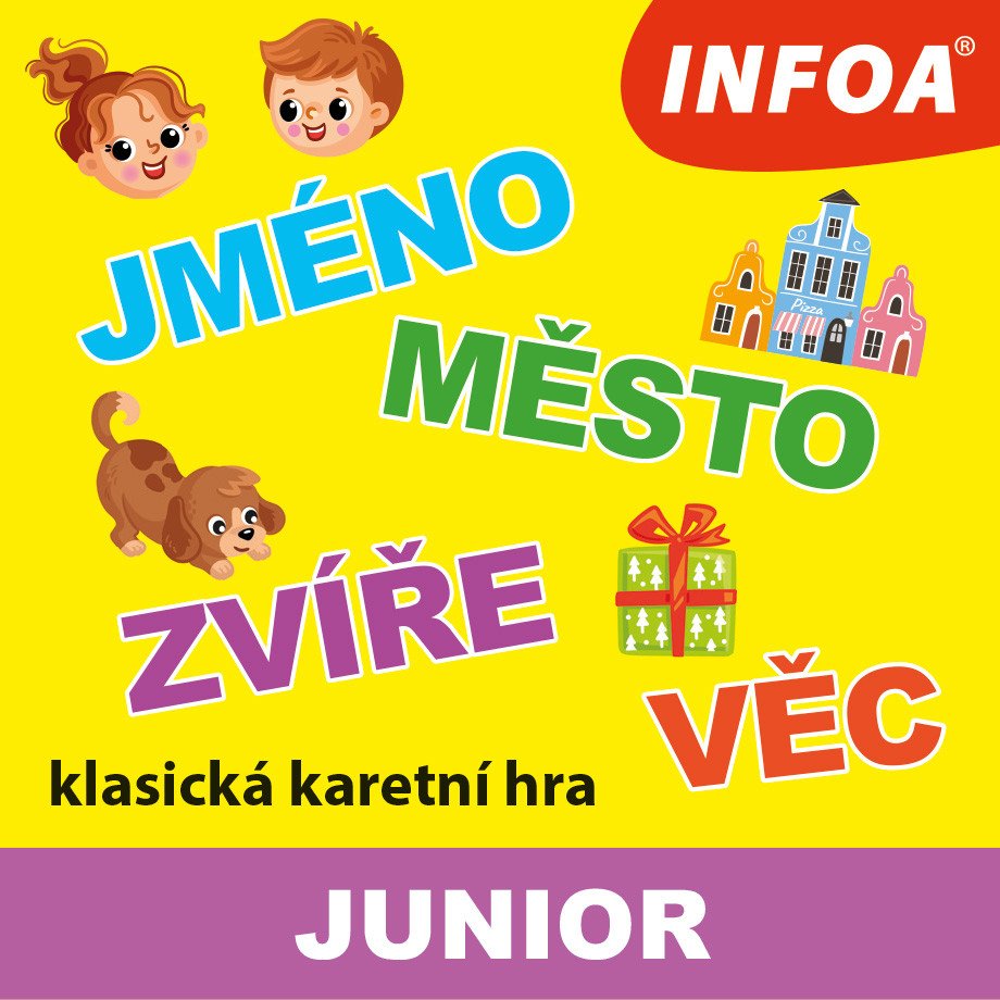 Jméno město zvíře věc - JUNIOR - Krabicová hra