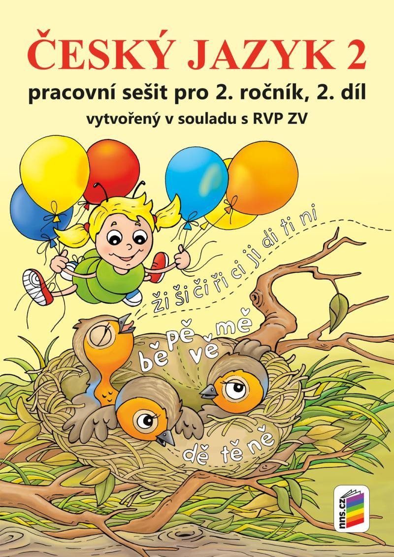 Český jazyk 2 2 díl barevný pracovní sešit