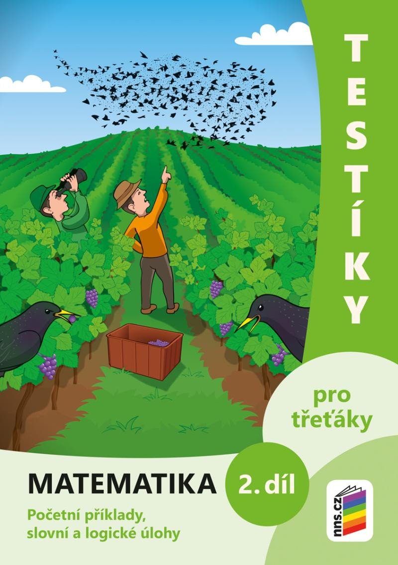Testíky pro třeťáky – matematika 2 díl barevný pracovní sešit