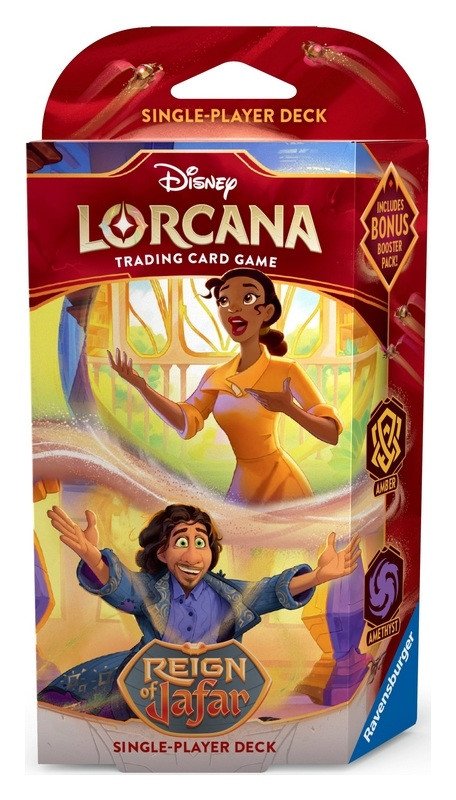 Disney Lorcana Reign of Jafar - Starter Deck Amber  Amethyst