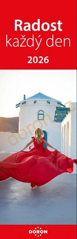 Kalendář záložkový 2026 - Radost každý den