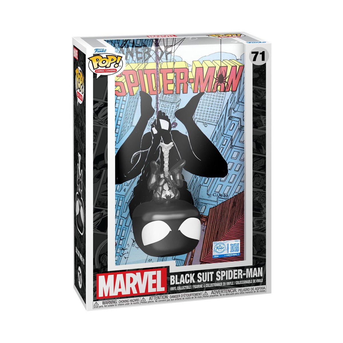Funko POP Comic Cover Spider-Man - Black Suit Spider-Man 71