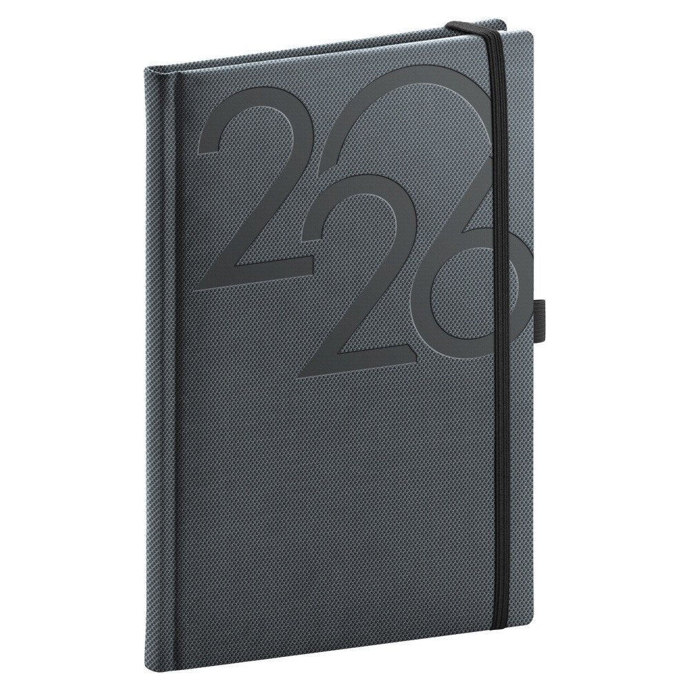 Diář 2026 Ajax - černý týdenní 15 x 21 cm