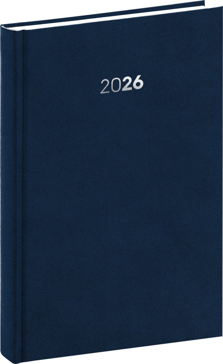Diář 2026 Balakon - tmavěmodrý denní 15 x 21 cm