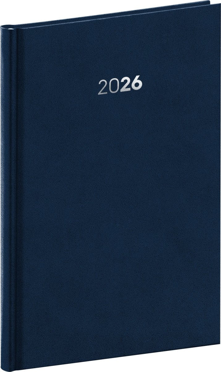 Diář 2026 Balakon - tmavěmodrý týdenní 15 x 21 cm