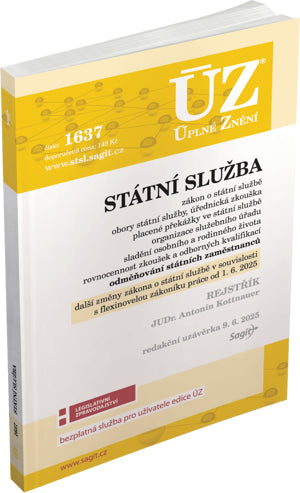 ÚZ 1637 Státní služba