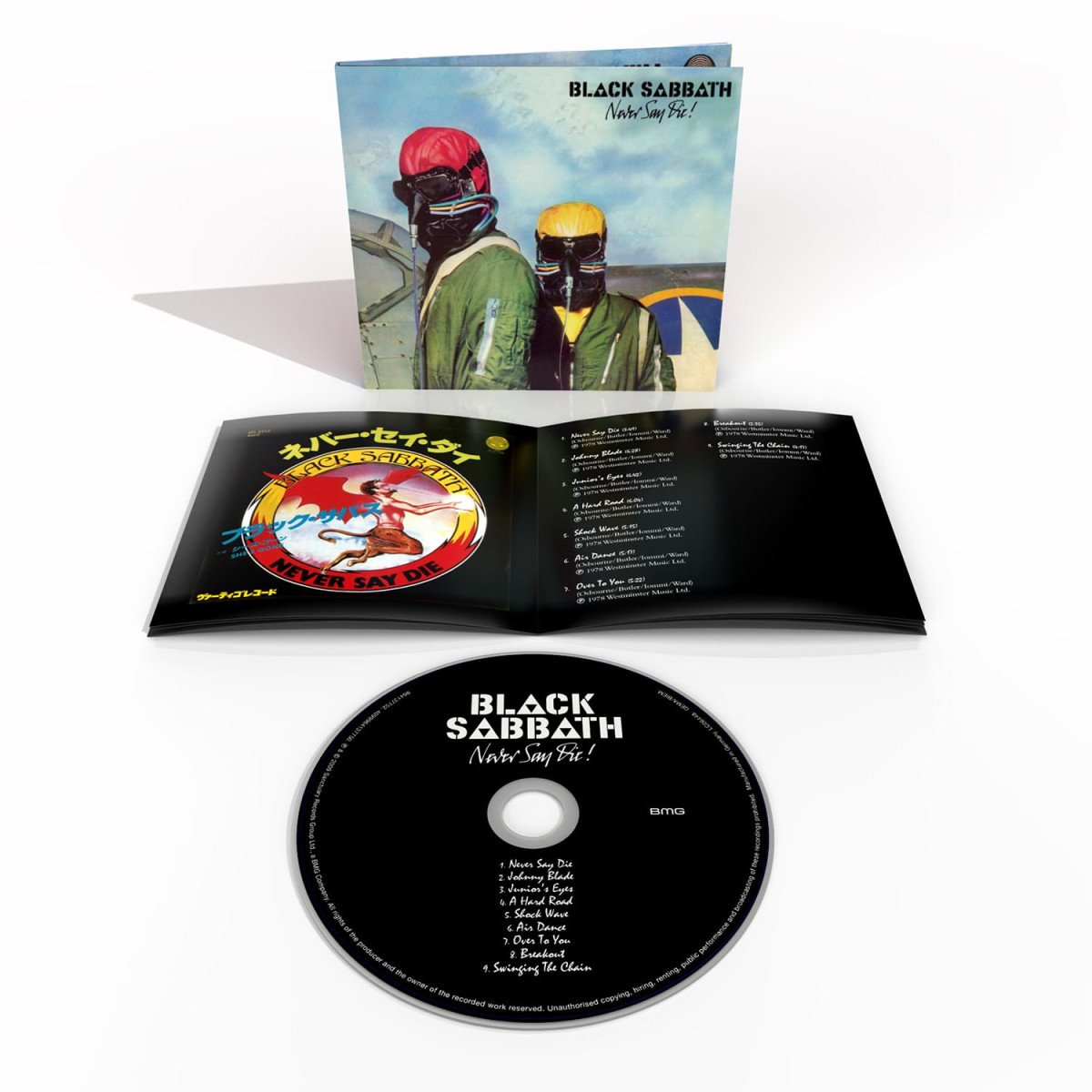 Never Say Die - CD