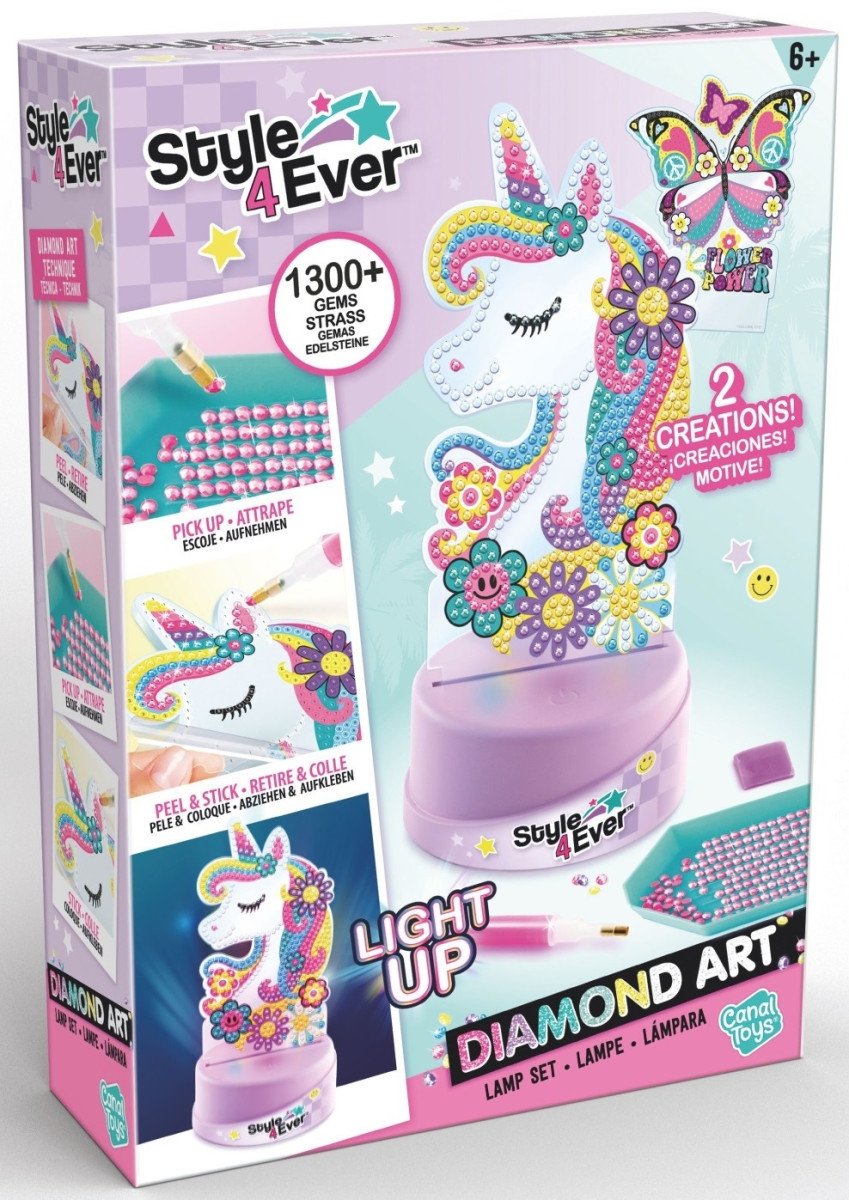 Style4Ever Diamantové malování - Lampička