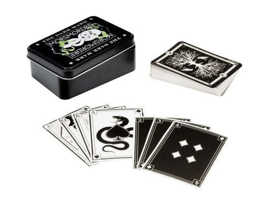 Harrry Potter Hrací karty - Dark Arts plechový box