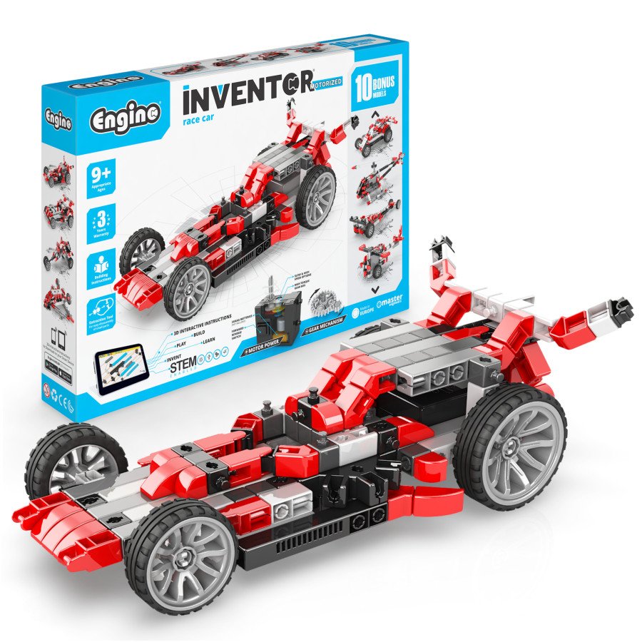 Engino Inventor - Závodní auto 10v1 s motorkem